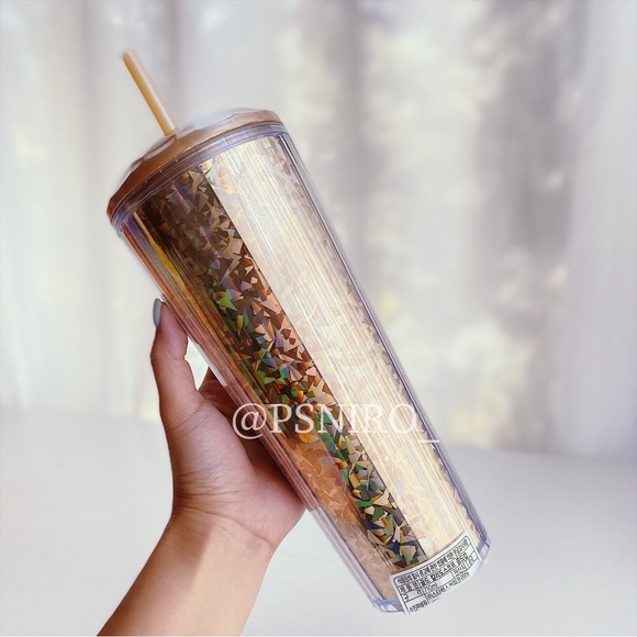 Starbucks Gold Kaleidoscope Tumbler - Picture 3 of 4